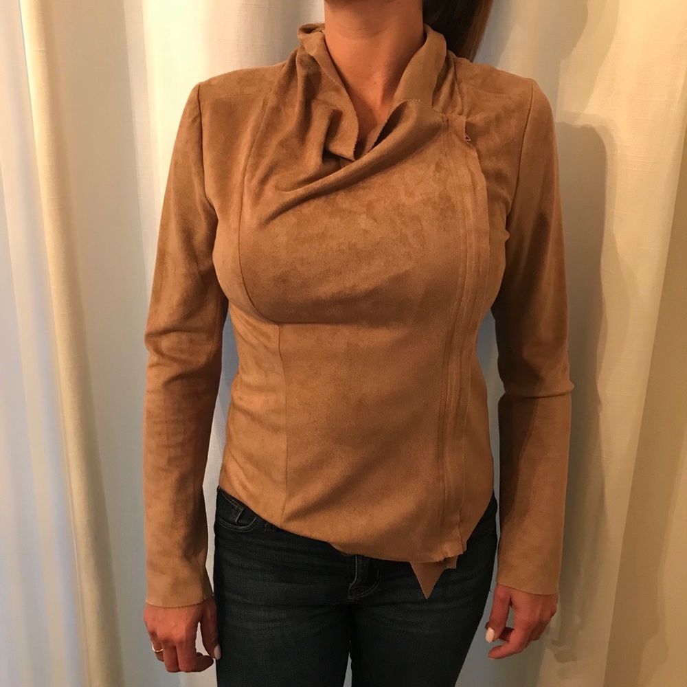 Mod goddess Suede tan jacket